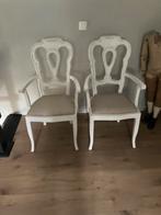Stoelen, Huis en Inrichting, Stoelen, Ophalen, Hout, Twee, Wit