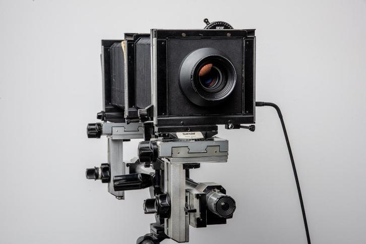 Sinar P met Copal sluiter en 3 lenzen, complete set ++uitleg, Audio, Tv en Foto, Fotocamera's Analoog, Gebruikt, Overige Merken