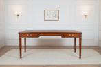 Klassiek Engels bureau 185x95 NIEUW (schrijftafel), Ophalen of Verzenden, Nieuw, Bureau