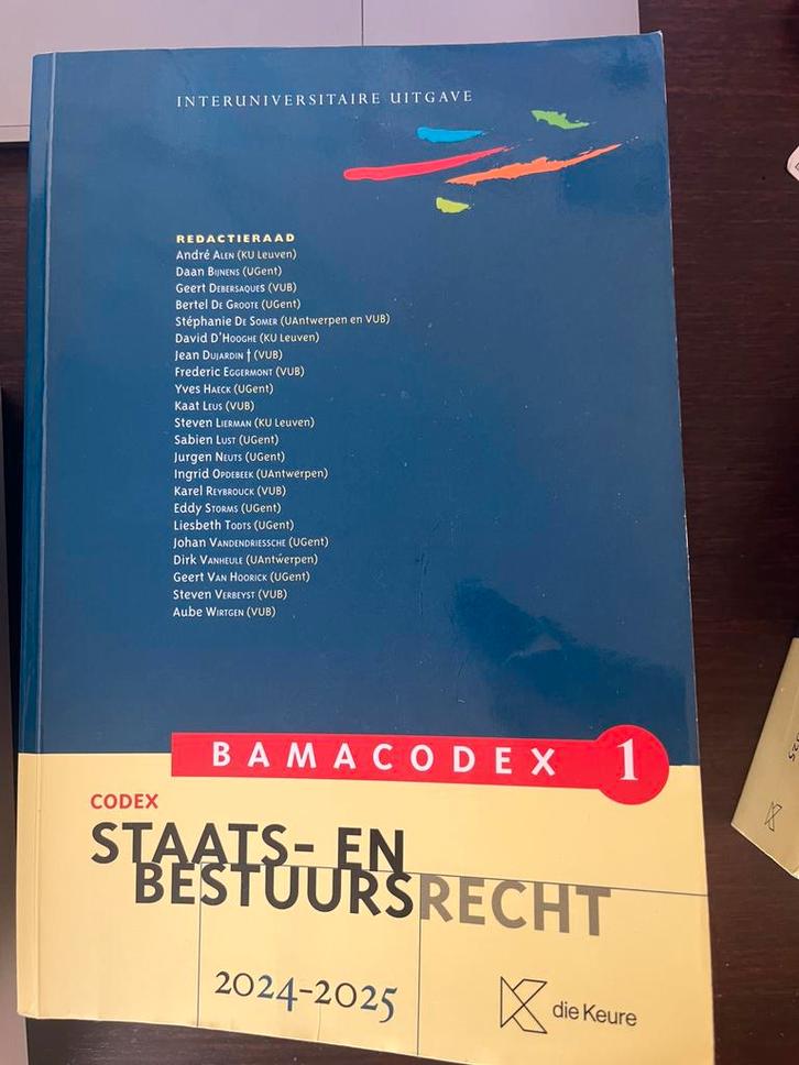 BAMA codex 1, 2A, 2B, 3, Boeken, Studieboeken en Cursussen, Zo goed als nieuw, Ophalen