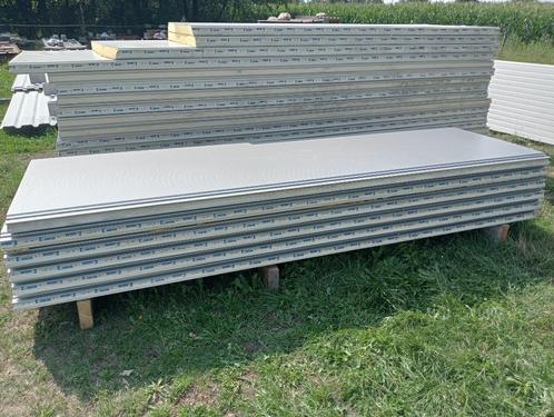 koelcel en sandwich panelen 8cm pir van 445cm tot 150cm, Doe-het-zelf en Bouw, Isolatie en Afdichting, Zo goed als nieuw, Muurisolatie