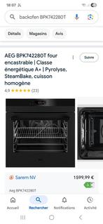 AEG BPK742280T four encastrable | Classe énergétique A+ | Py, Four