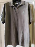 LACOSTE kaki polo, size: 4 > Medium, Kleding | Heren, Ophalen of Verzenden, Zo goed als nieuw