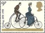 Postzegels UK Fietsen Jaar 1978 postfris, Postzegels en Munten, Ophalen of Verzenden, Postfris