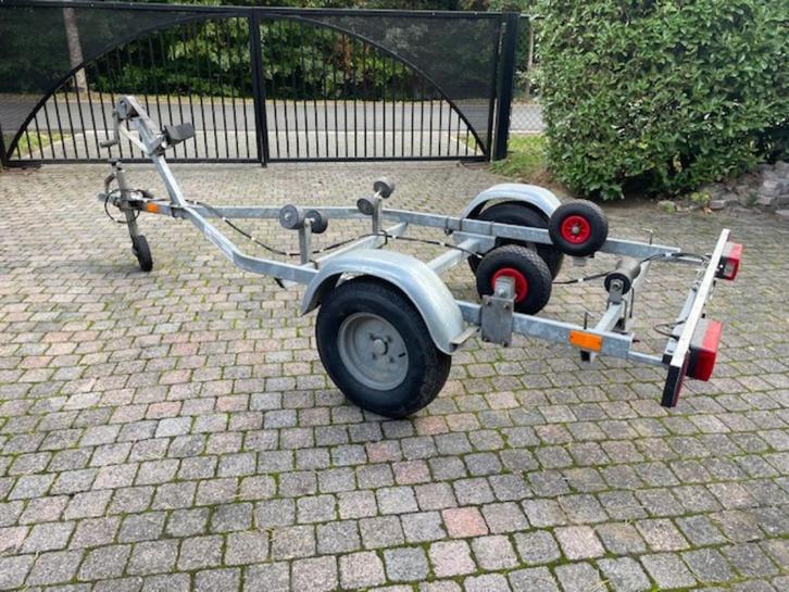 Freewheel trailer  boot / jetski, Watersport en Boten, Boottrailers, Gebruikt, Minder dan 1500 kg, Ophalen