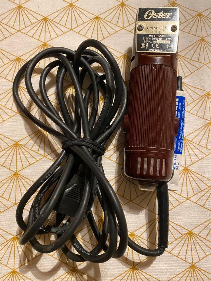 Oster Golden A5 2-speed, Dieren en Toebehoren, Overige Dieren-accessoires, Gebruikt, Ophalen