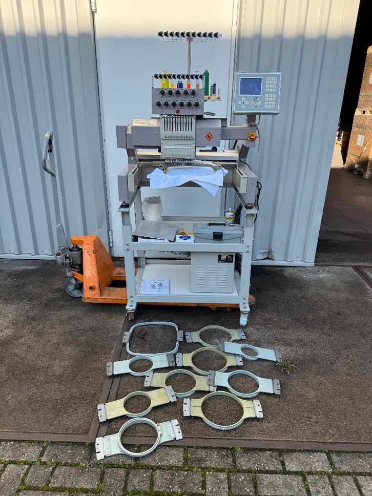 ZSK sprint Borduurmachine - Goedwerkend, Hobby en Vrije tijd, Borduren en Borduurmachines, Gebruikt, Borduurmachine, Machineborduren