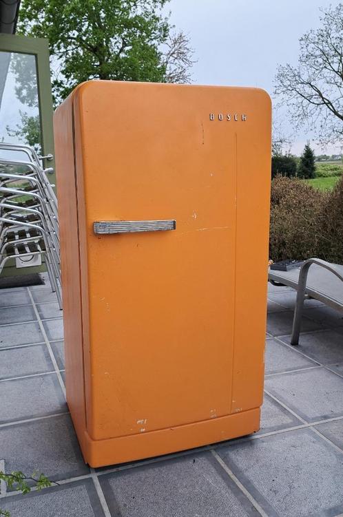 Réfrigérateur rétro Bosch ca 1960 Mancave, Electroménager, Réfrigérateurs & Frigos, Utilisé, Avec compartiment congélateur, 150 à 200 litres