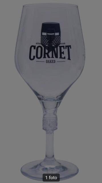 Cornet bierglas 25cl/15 cl gezocht 