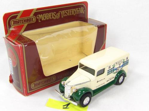 KA10 - Models of Yesteryear - Y12 GMC Van BAXTERS (1), Hobby en Vrije tijd, Modelauto's | 1:43, Ophalen of Verzenden