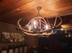 luster in hertengewei, Huis en Inrichting, Ophalen, Gebruikt, Hout