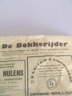 Oud krantje 1976 De Bokkenrijders WELLEN., Ophalen