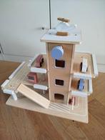 Houten speelgoed garage Little Dutch, Kinderen en Baby's, Speelgoed | Houten speelgoed, Ophalen, Zo goed als nieuw