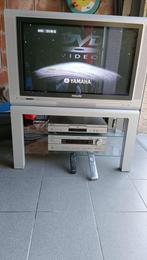 TV 30 inch, DVD speler, versterker en bijpassend meubel, Philips, Gebruikt, Ophalen of Verzenden