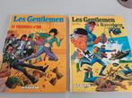 2 strips Les Gentlemen, Meerdere comics, Gelezen, Castelli / Tacconi, Ophalen of Verzenden
