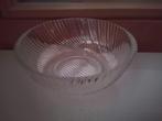 bol de service à dessert en verre transparent vintage, Maison & Meubles, Enlèvement, Neuf