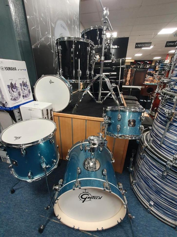 4 kleine Gretsch Bopsetjes voor een lage prijs!, Musique & Instruments, Batteries & Percussions, Neuf, Enlèvement ou Envoi