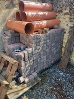 Klinkers 10×10×8  +-15m carré, Tuin en Terras, Ophalen, Zo goed als nieuw, Overige materialen