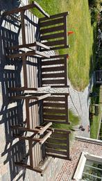 Teak tuinstoelen, Ophalen, Gebruikt, Teakhout