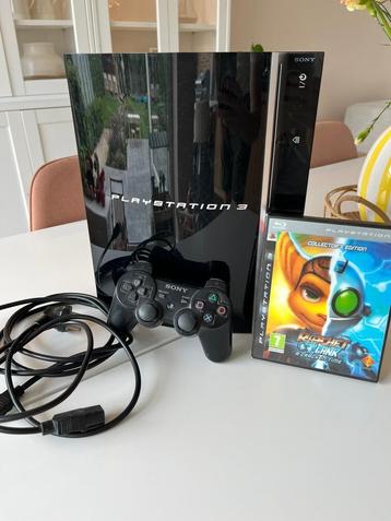 Playstation 3  met controller, bekabeling, Ratchet and ClanK beschikbaar voor biedingen