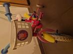 kinderfietsje peppa met duwstang, Ophalen, Zo goed als nieuw, Zijwieltjes
