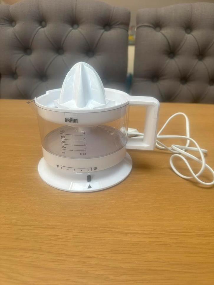 Fruitpres, Elektronische apparatuur, Keukenmixers, Zo goed als nieuw, Minder dan 1 liter, 2 snelheden, Vaatwasserbestendig, Ophalen