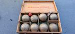 Vintage bronzen petanque ballen (8), Antiek en Kunst, Ophalen of Verzenden