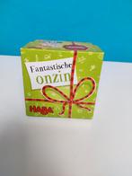 Fantastische Onzin (Haba), Een of twee spelers, Ophalen of Verzenden, Gebruikt, Haba