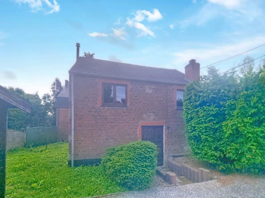 Charmante fermette 3 chambres avec jardin et garage, Immo, Maisons à vendre, Province de Hainaut, 200 à 500 m², Maison de coin