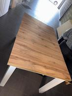 Tafel 150 x 90 uitschuifbaar 43 cm hoogte 75 cm, Huis en Inrichting, Tafels | Eettafels, Ophalen, Gebruikt, 100 tot 150 cm, 50 tot 100 cm