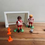Playmobil voetbal doelschieten met meeneemkoffer, Kinderen en Baby's, Speelgoed | Playmobil, Gebruikt, Ophalen