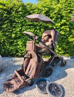 Bruine buggy JANE MUUM kinderwagen, Ophalen, Zo goed als nieuw, Verstelbare rugleuning