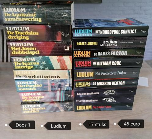 Leesboeken Ludlum, Boeken, Romans, Gelezen, Ophalen