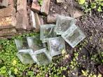 10 Briques transparentes, Bricolage & Construction, Briques, Enlèvement ou Envoi, Utilisé, Briques