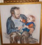 Schilderij doek van Francine, Antiek en Kunst, Ophalen