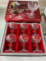 12 coupe champagneglazen Cristal d'Arques, Verzamelen, Glas en Drinkglazen, Ophalen, Zo goed als nieuw, Overige typen
