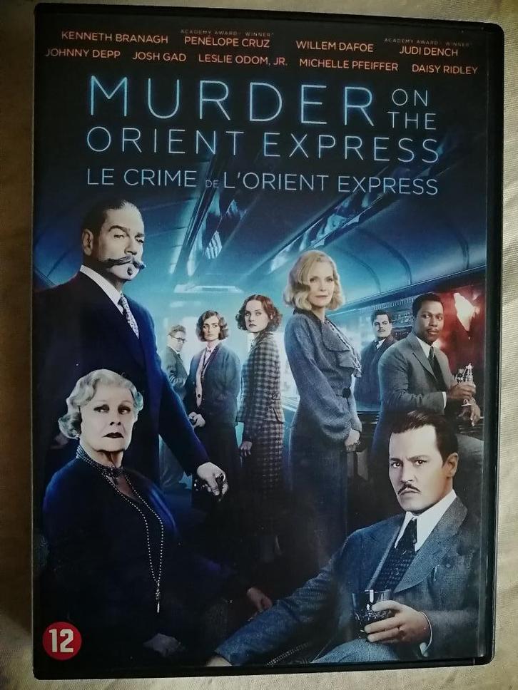 DVD Le Crime de l'Orient-Express 2017 ‧ Film à énigme/Crime, Cd's en Dvd's, Dvd's | Thrillers en Misdaad, Ophalen of Verzenden