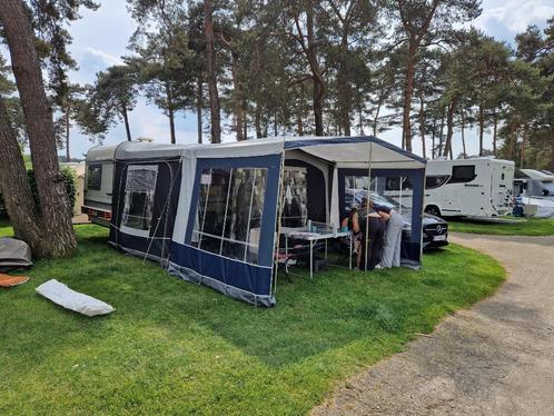Caravan hobby deluxe 420, Caravans en Kamperen, Caravans, Particulier, tot en met 4, 1000 - 1250 kg, Treinzit, Hobby, Dwarsbed