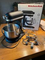 Kitchen Aid Zwart met opzetstukken keukenmachine ZGAN, Elektronische apparatuur, Keukenmixers, Ophalen of Verzenden