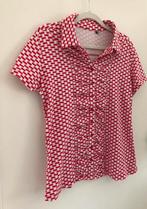 t-shirt korte mouwen met kraagje maat L, Maat 42/44 (L), Ophalen of Verzenden, Korte mouw, Gedragen