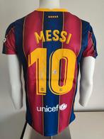 Gesigneerd Barcelona shirt met door Messi met COA fotobewijs, Verzamelen, Ophalen of Verzenden, Nieuw, Shirt
