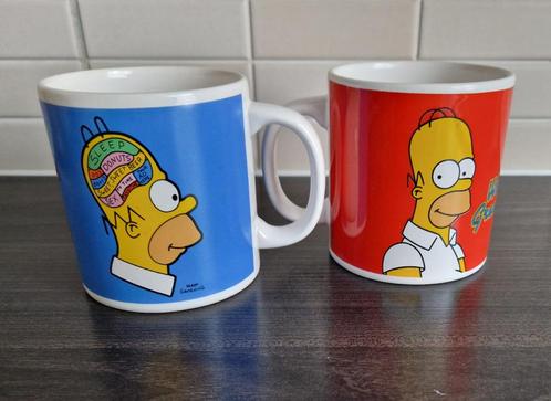 Set van 2 The Simpsons mokken — character UK, Huis en Inrichting, Keuken | Servies, Nieuw, Kop(pen) en/of Schotel(s), Overige stijlen