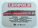 Bierviltje Leopold (treinen), Verzamelen, Viltje(s), Overige merken, Ophalen of Verzenden, Zo goed als nieuw