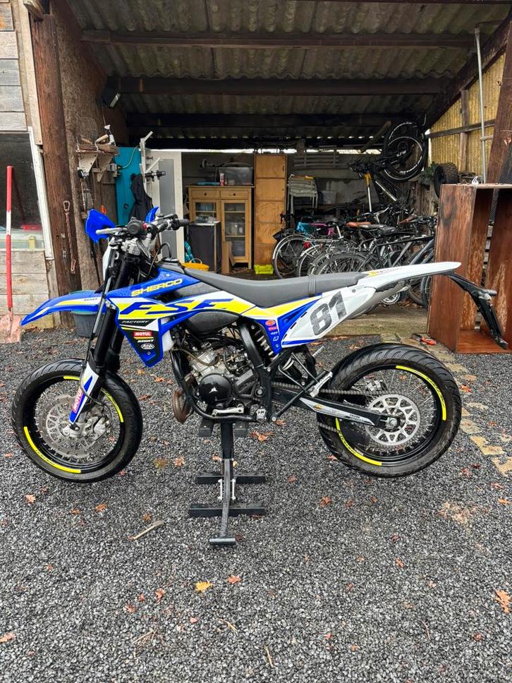 2021 Sherco 50 SM-RS, Fietsen en Brommers, Brommers | Crossbrommers, Zo goed als nieuw, Overige merken, Ophalen