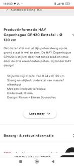 Tafel en stoelen, Huis en Inrichting, Tafels | Eettafels, Ophalen, Zo goed als nieuw, Vier personen, Rond