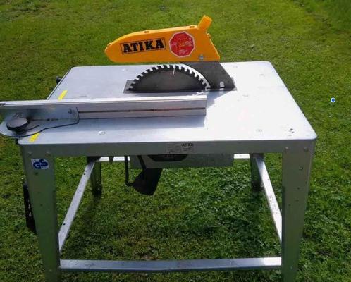 tafelzaag Atika 2000 watt , met hulpstukken  als NIEUW, Doe-het-zelf en Bouw, Gereedschap | Zaagmachines, Zo goed als nieuw, 1200 watt of meer