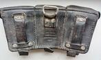 Pre war K98 ammunition pouch marked Carl Ackva Lederfabrik,, Verzamelen, Militaria | Tweede Wereldoorlog, Ophalen of Verzenden