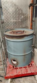 Raku oven / ton. 100 liter met bijhorend materiaal , 1 lot., Ophalen