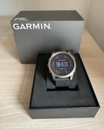 Garmin Fenix 7X(pro) sapphire solar (51mm) - état impeccable, Handtassen en Accessoires, Sporthorloges, Ophalen, Gebruikt, Garmin
