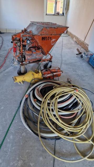 PFT G4 bezetmachine, Enlèvement, Utilisé